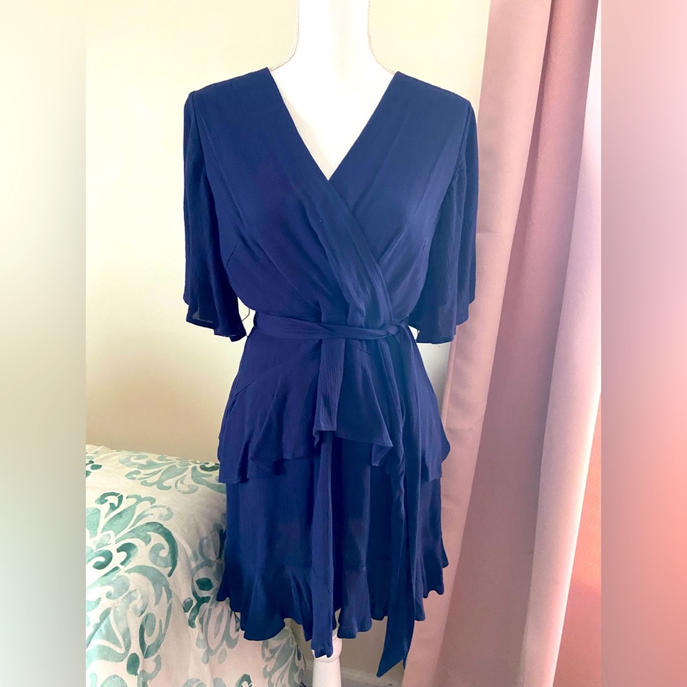 altar’d state French Navy Tiered Dress